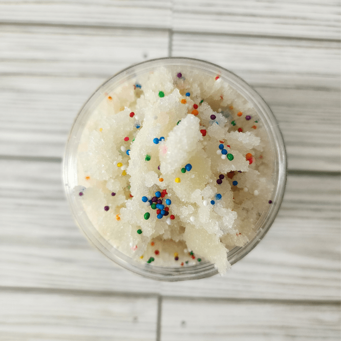 Birthday Cake Body Scrub Perfected By Nature
