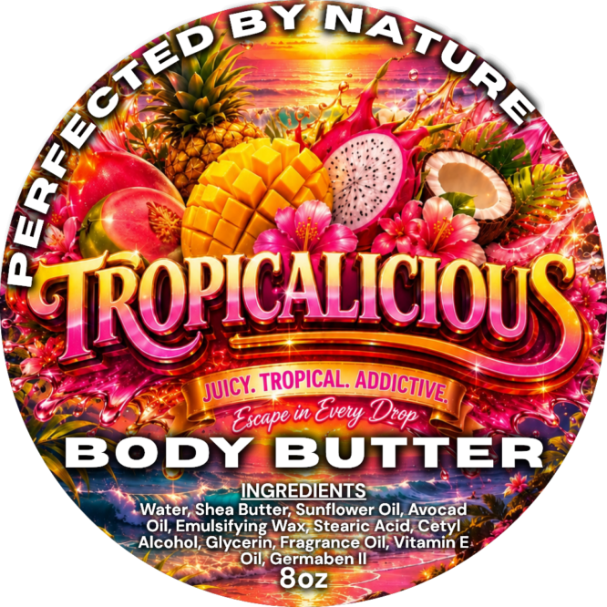 TROPICALICIOUS - 8oz Whipped Body Butter